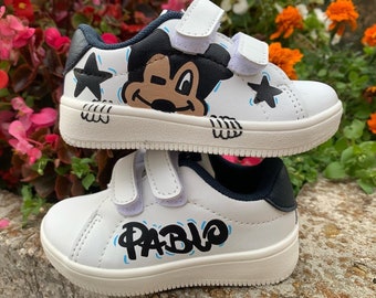 Customized Mickey Sneaker