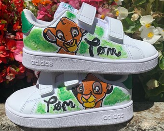 Customized Simba Lion King Sneaker