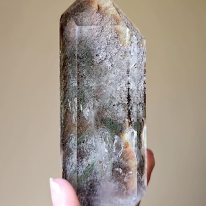 Lodalite garden quartz tower crystal