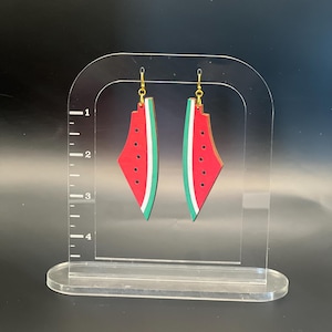 Watermelon Slice Earrings