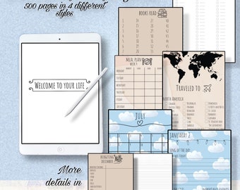 Welcome to your life Digital Agendal Journal Planner