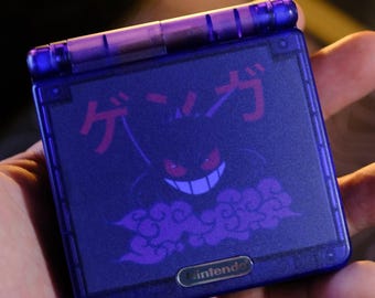 Authentic Nintendo Game Boy Advance SP - Platinum Silver - With