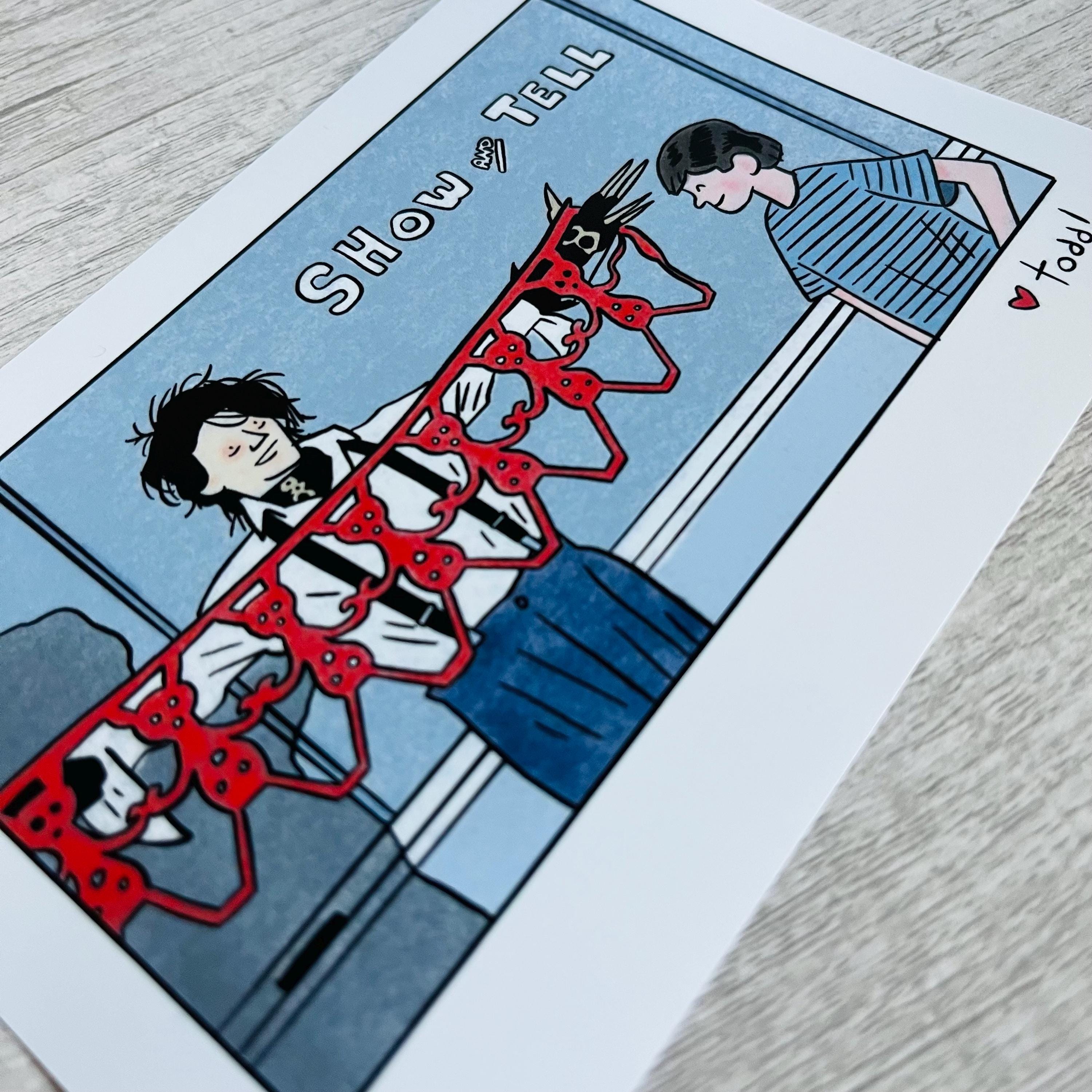 Edward Scissorhands Print: Tim Burton Movie Fan Gift (4x6 Inch) - Etsy