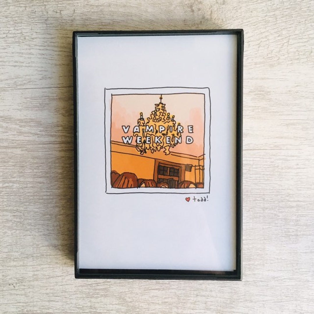 Vampire Weekend, Art, Print, 4 X 6 Inches, Music, Record Cover, Album Art, Illustration, Vinyl Junkie, Gift Idea, Wall Decor - Etsy Vampire Weekend, Art, Print, 4 X 6 Inches, Music, Record Cover, Album Art, Illustration, Vinyl Junkie, Gift Idea, Wall Decor - Etsy