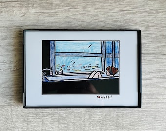 Lost in Translation Charlotte Print – Scarlett Johansson, Sofia Coppola Film Art (4x6)