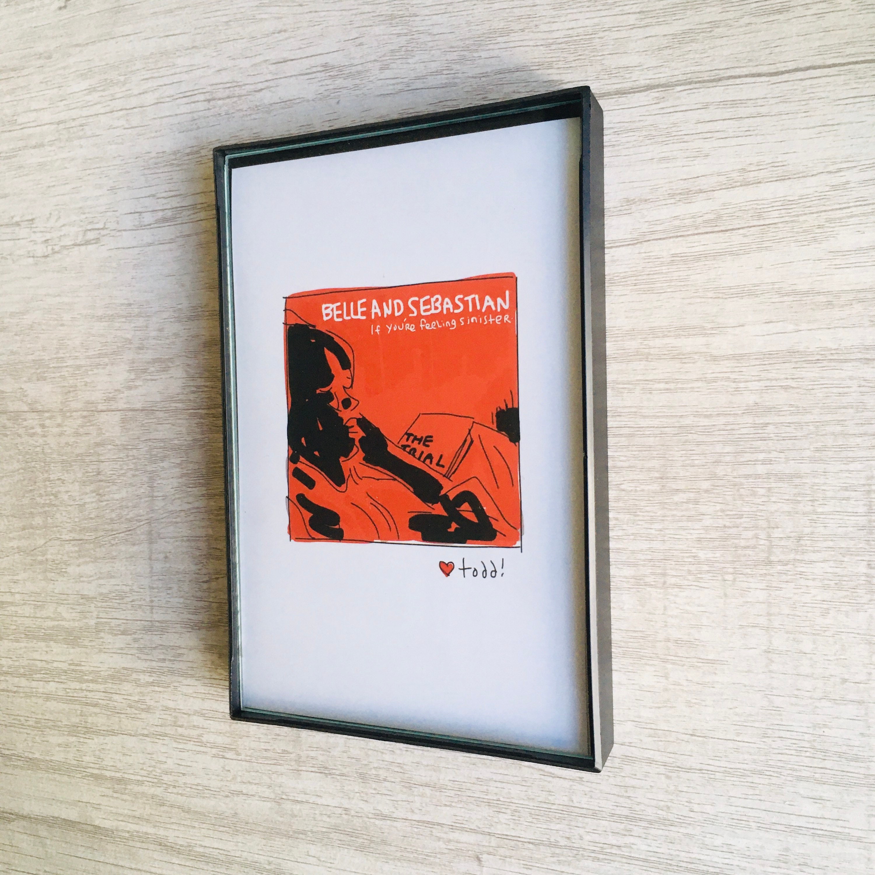 Belle and Sebastian Print - If You're Feeling Sinister Album Art