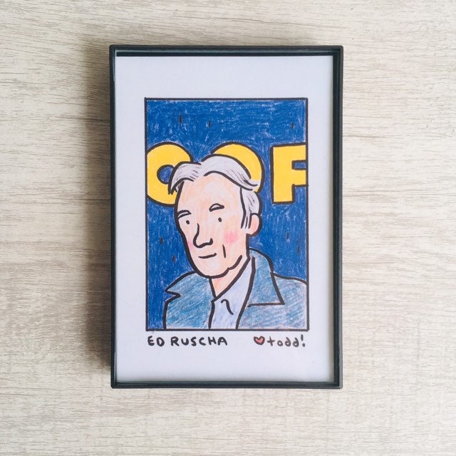 Ed Ruscha - Etsy