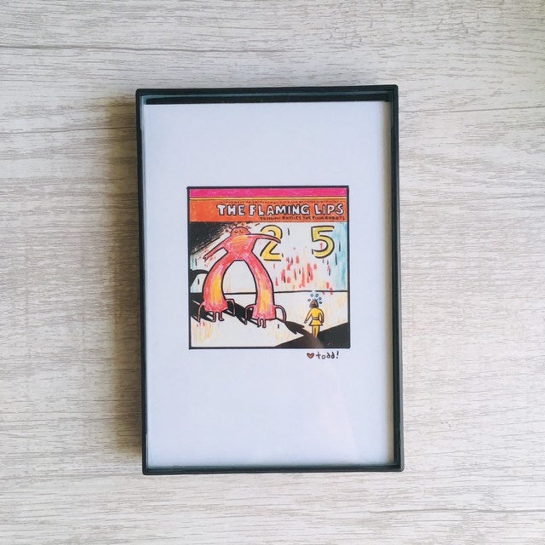 The Flaming Lips Yoshimi Album Art Print: Music Lover Gift (4x6