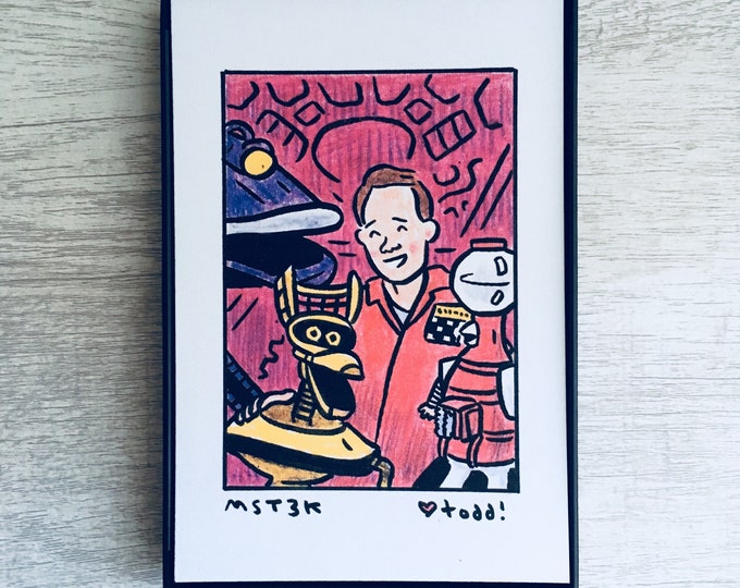 Joel Robinson MST3K Print 4 X 6 Inches Portrait Movies - Etsy