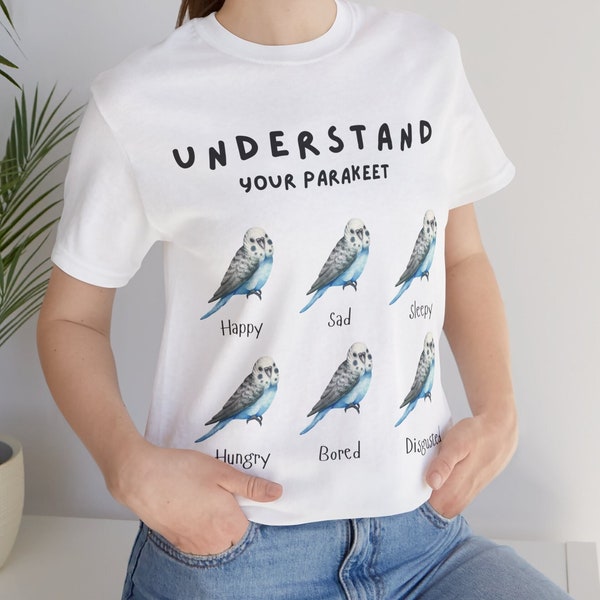 Understand Your Parakeet shirt, funny parakeet shirt, funny bird shirt, gift for bird lovers, bird lover shirt, birdwatchers tee