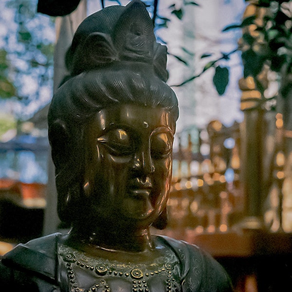 Colour 35mm film, Buddha in Sri Lanka. Printable Digital Download. 8.5" x 11.7"