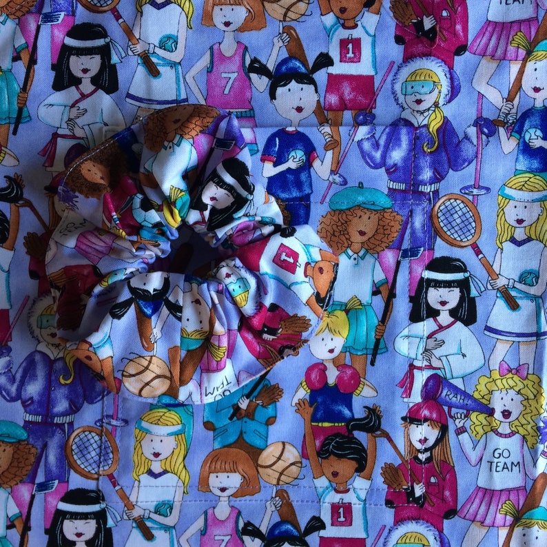Play like a Girl Chef Apron for School Age Child