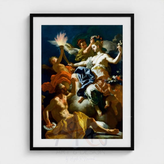 Antique Style Neoclassical Masterpiece Digital Download