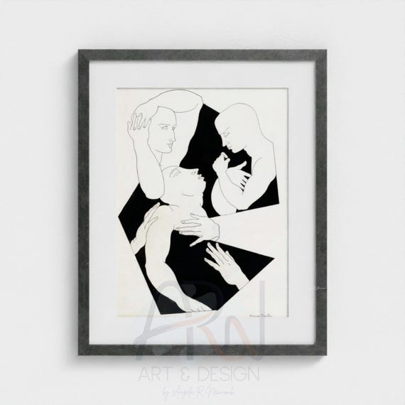 Printable Francis Picabia Le Dresseur De Fauves Art Deco Poster Digital Download Colorful Museum Print