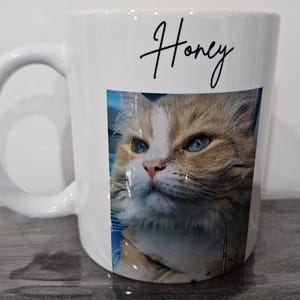custom pet mug, custom dog mug, Gift For Pet Parents, Dog Lover, dog remembrance gift afbeelding 9