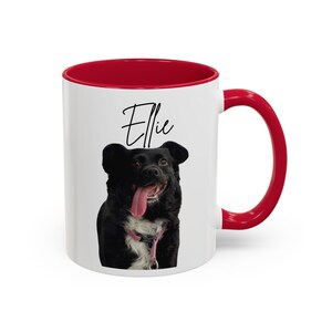 custom pet mug, custom dog mug, Gift For Pet Parents, Dog Lover, dog remembrance gift afbeelding 6