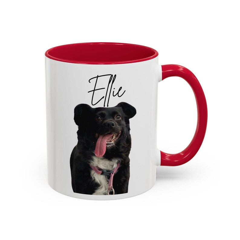 custom pet mug, custom dog mug, Gift For Pet Parents, Dog Lover, dog remembrance gift afbeelding 6