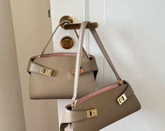 Elegant Handbag,Minimalist Tote Bag,Leather Shoulder Bag,Evening Bag