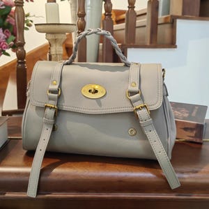 Leather Handbag,Classic Leather Tote Bag,Women Leather Bag,Top Handle,Shoulder Bag