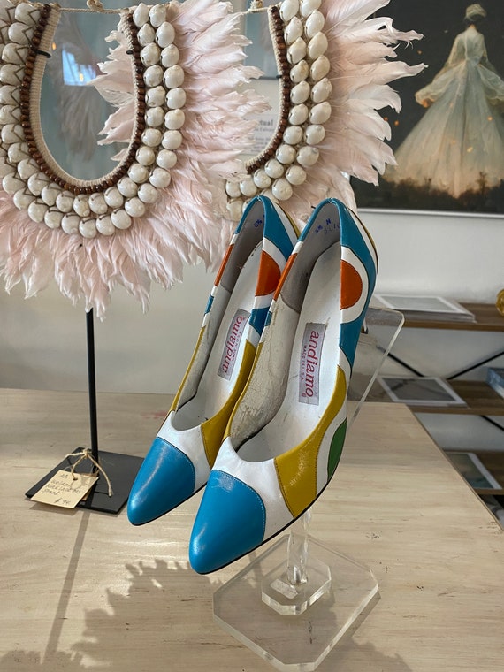 Sorbern Neon Pointed Toe Pump 80s Prom Shoes With Platform And Ankle Strap  20cm High Heel, Multi Color Options For Fetish Art Performance From  Plus_shoes_store, $228.2 | DHgate.Com