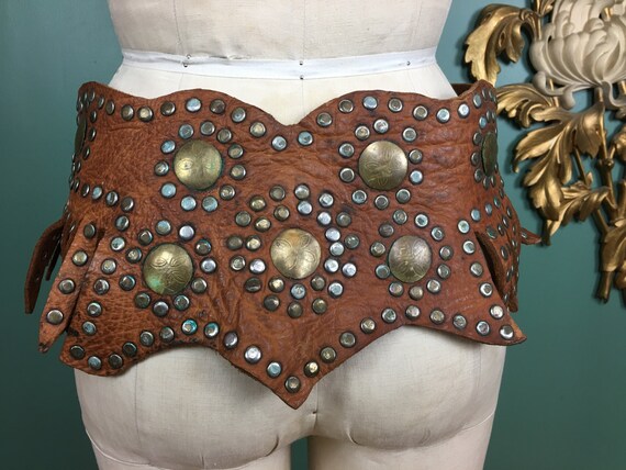 1970s hippie belt, statement belt, vintage 60s bel