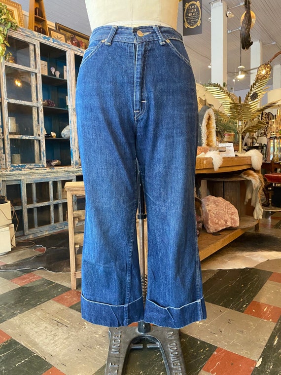 oscar de la renta jeans, 1980s denim, vintage des… - image 2