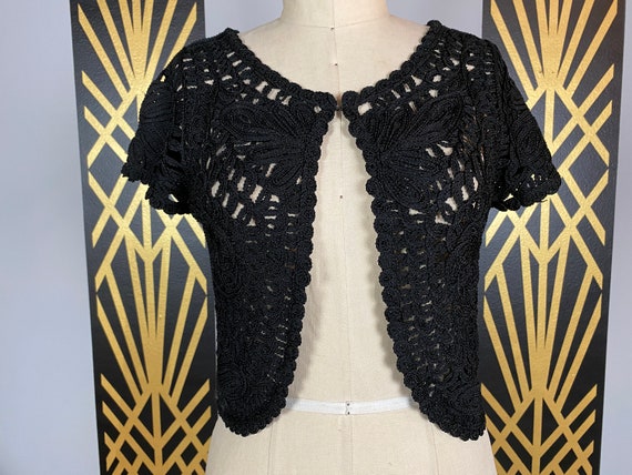 1990s Cropped Sweater Kroshette by 