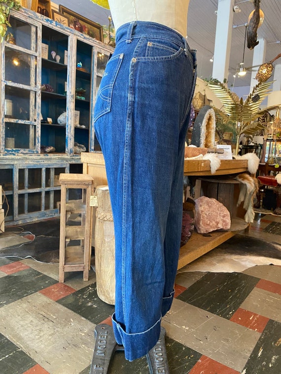 oscar de la renta jeans, 1980s denim, vintage des… - image 5