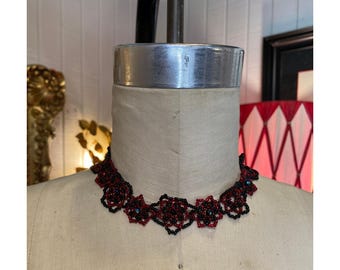 Collier Fantaisie Argenté Vintage - Style Années 90 (occasion)