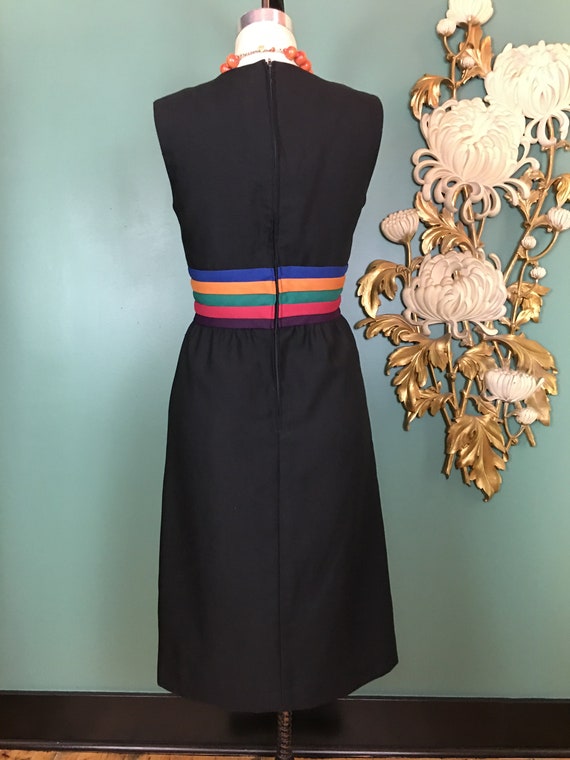 1970s sheath dress, vintage 70s dress, 1950s styl… - image 7