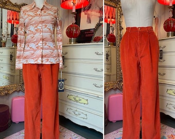 Vintage Yves Saint Laurent Lightweight Wool Navy Trousers - Etsy