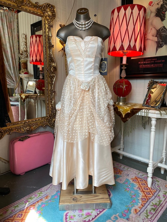 prom dresses 1980s Exquisite Costumes:: Rent Vintage Blue Taffeta 80s Dress  Exquisite Costumes Vintage 1980s Prom Dress Occasion Vintage 80s Prom Dress XS