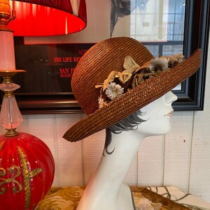 Claiborne Straw Hat - Etsy display picture 1