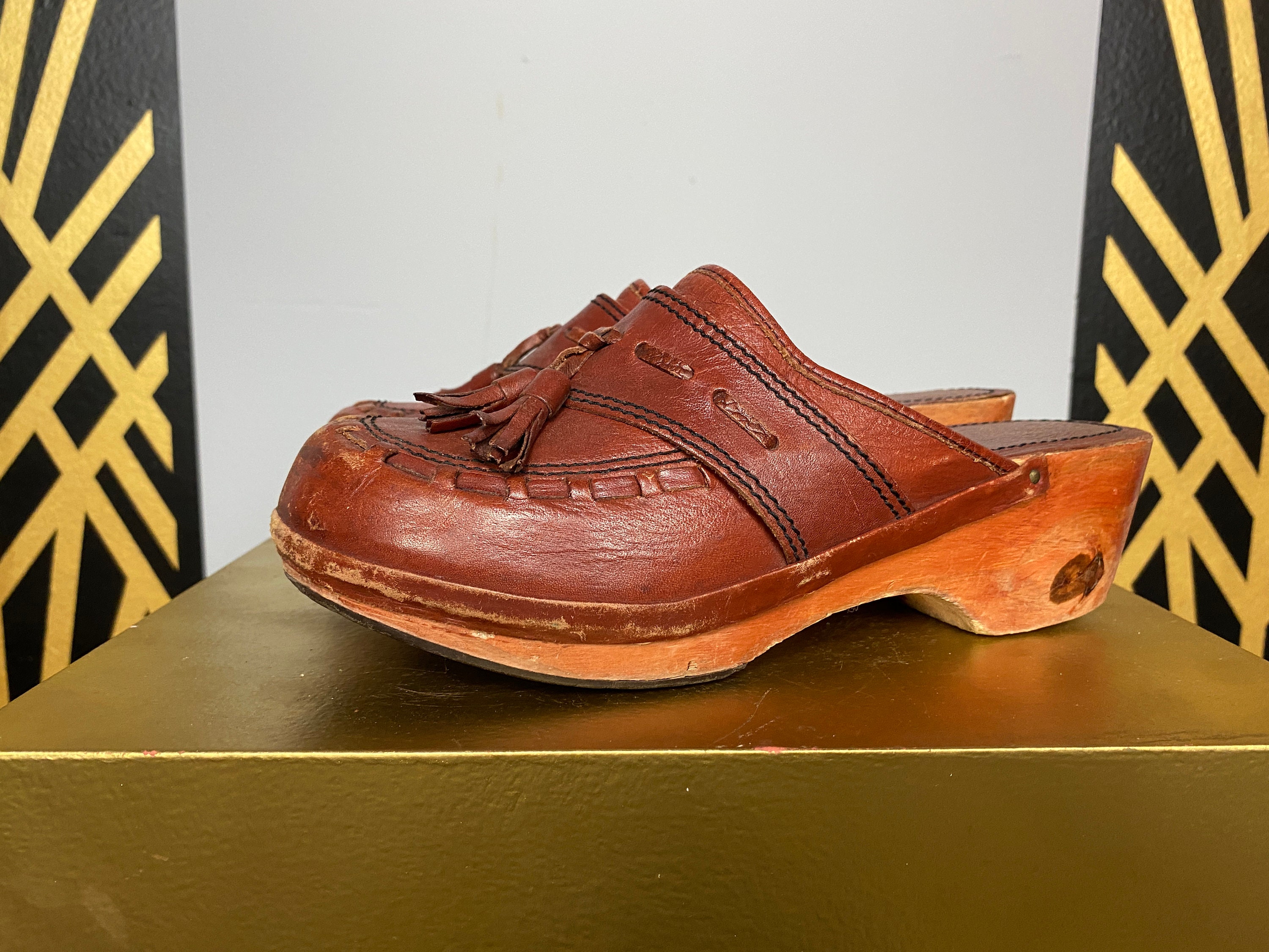 Vintage clogs for sale Clearance