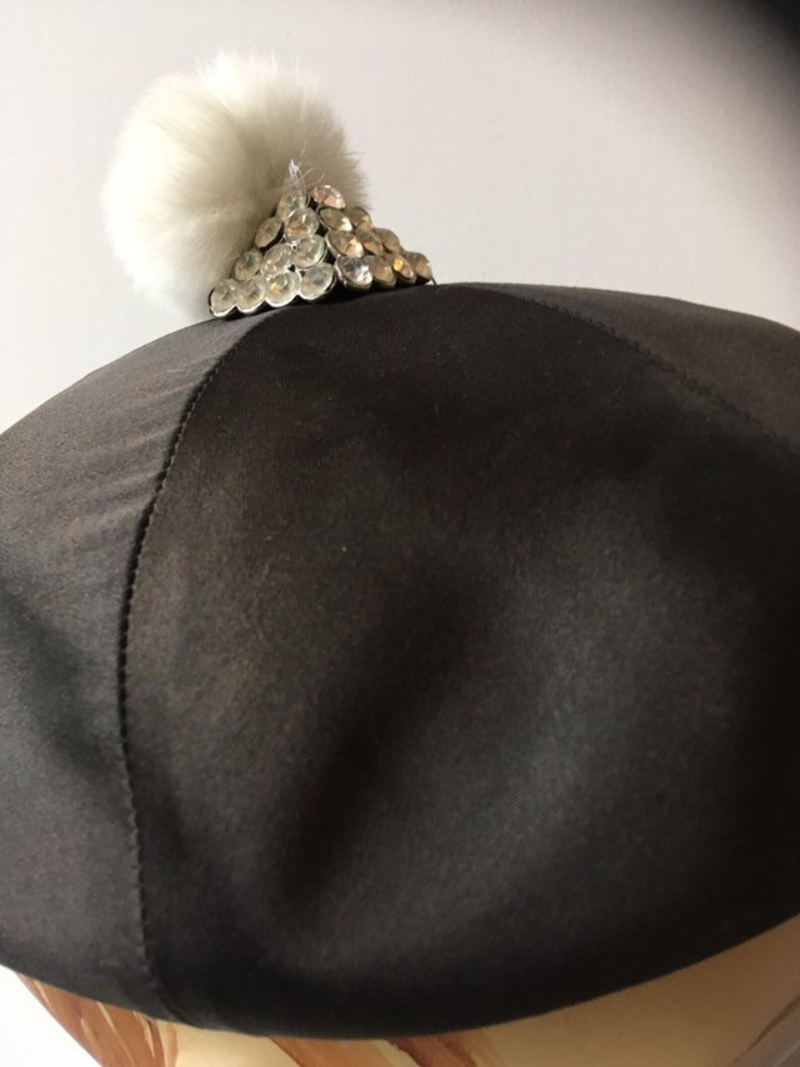 1950s Satin Hat Jan Leslie Hat Vintage 50s Hat Whimsical Etsy