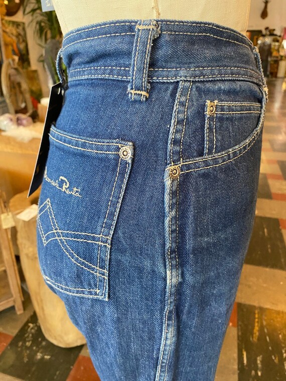 oscar de la renta jeans, 1980s denim, vintage des… - image 6