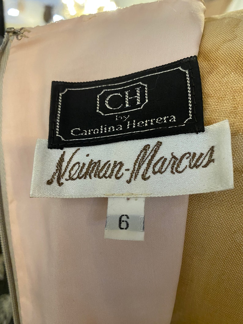 1980s cocktail dress, Carolina Herrera, vintage 80s dress, lilac lace, exaggerated shoulders, small, cummerbund, designer fashion, hip sash image 2