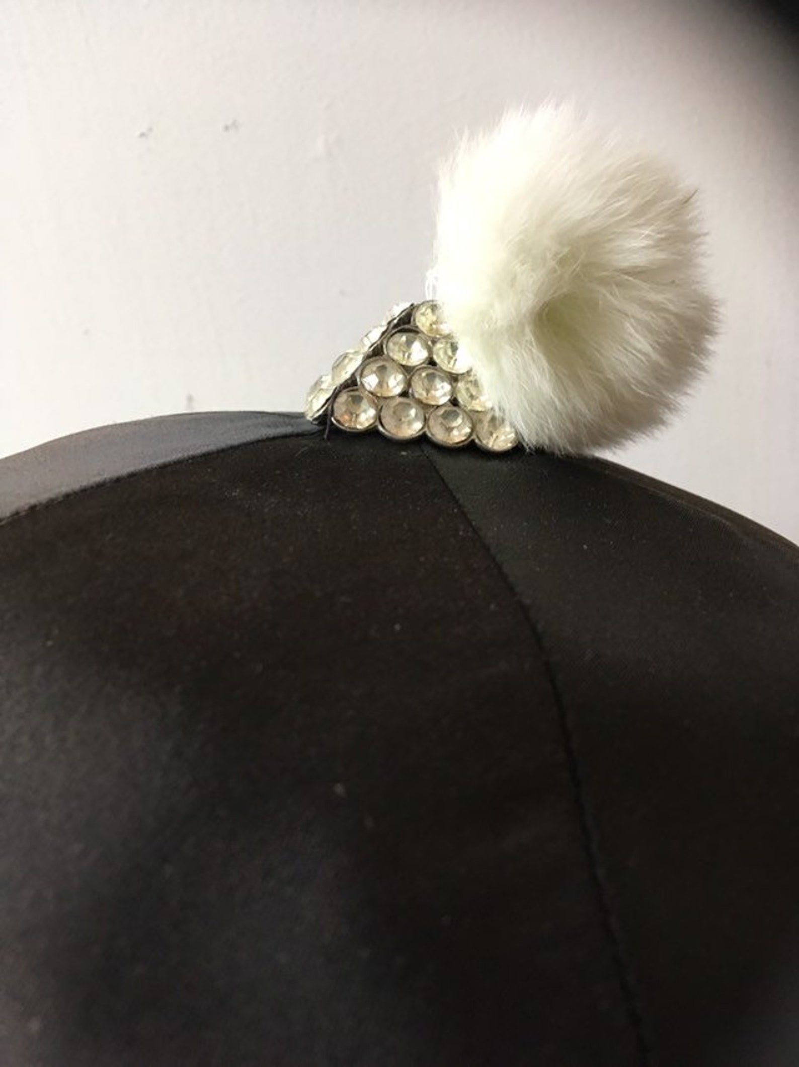 1950s Satin Hat Jan Leslie Hat Vintage 50s Hat Whimsical Etsy