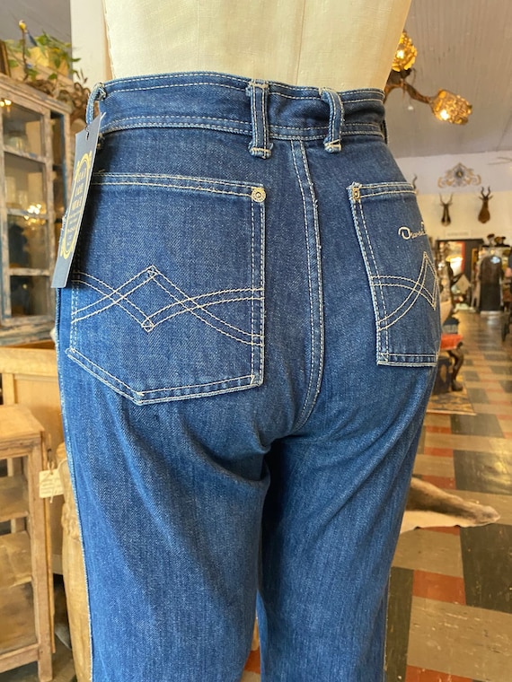oscar de la renta jeans, 1980s denim, vintage des… - image 10