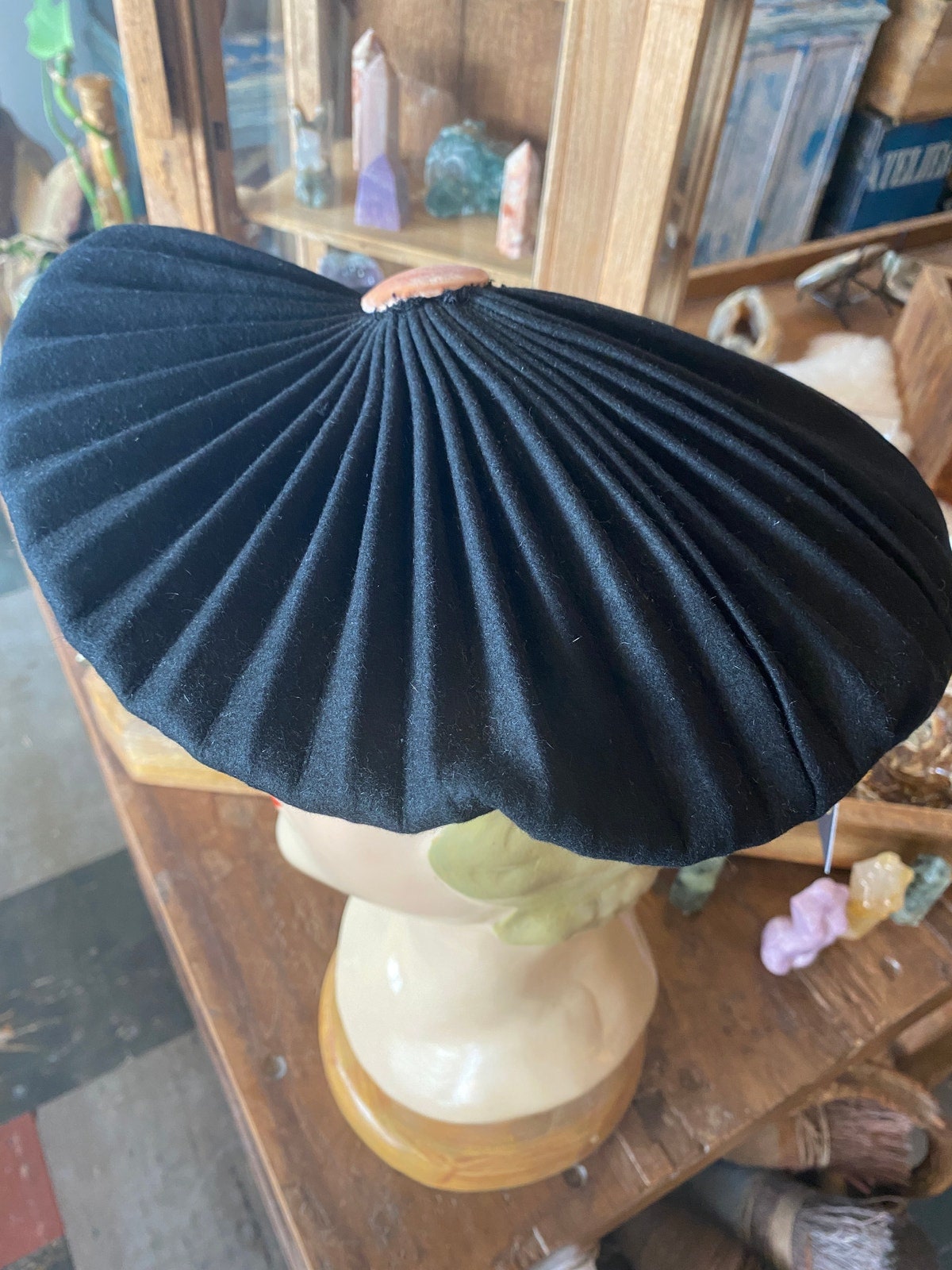 1940s Statement Hat Oversized Beret Vintage Millinery Marion 