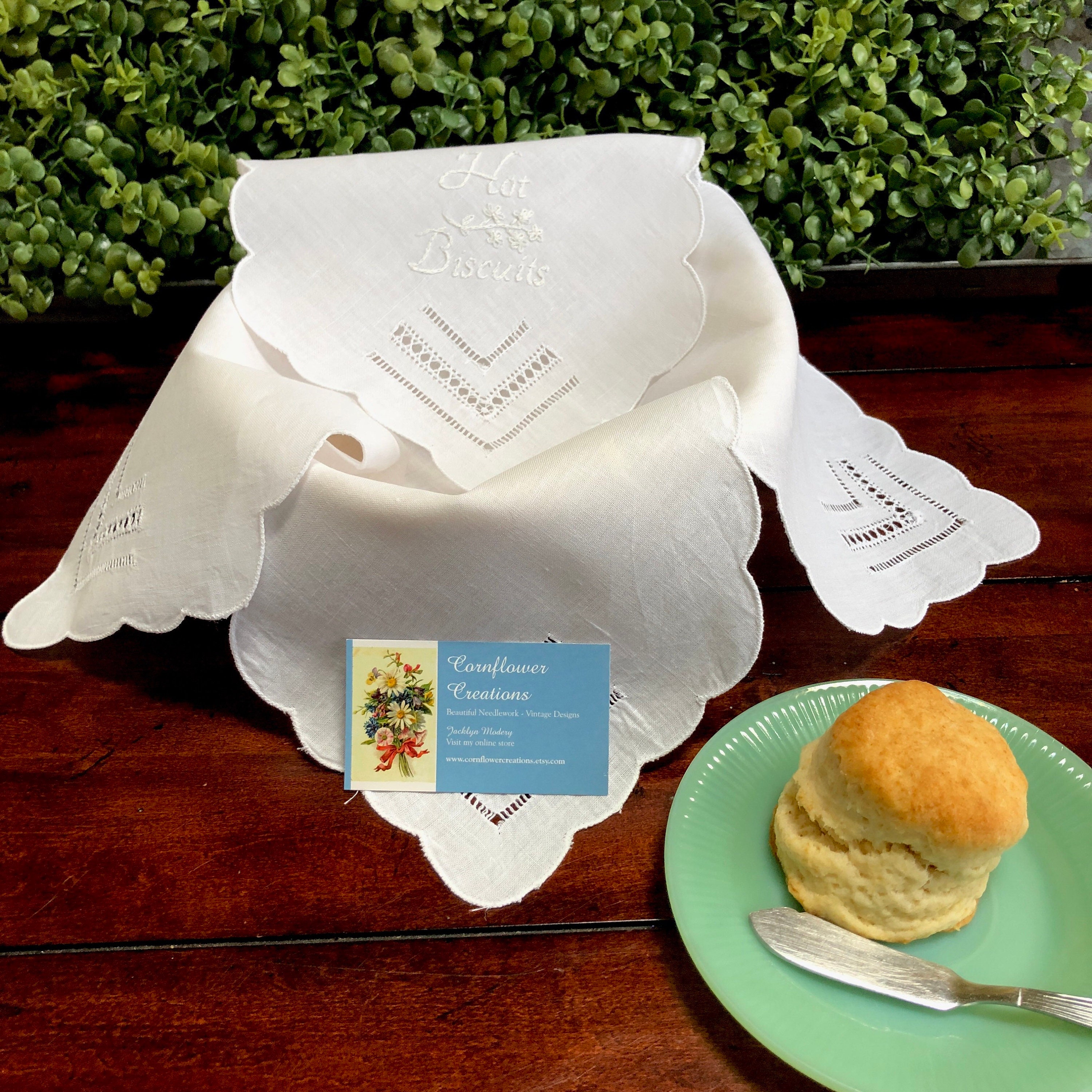 Bread Basket Liner Bun Warmer Biscuit Towel HOT Etsy