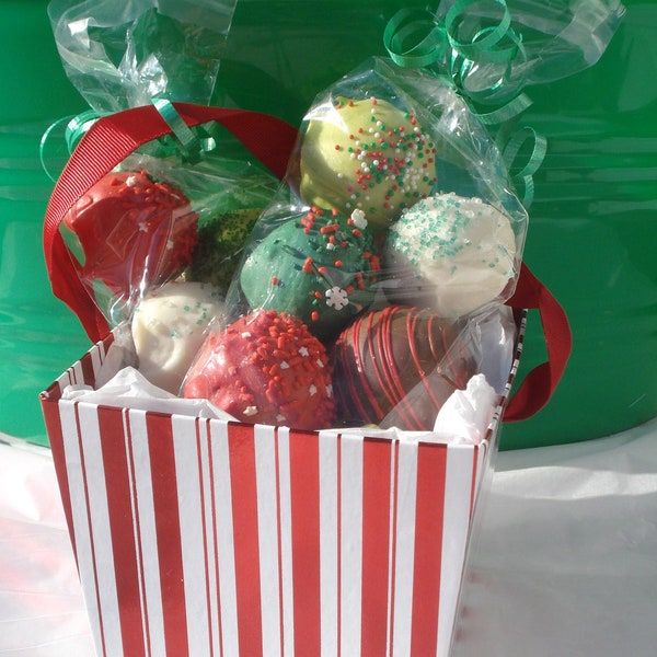 Cake Balls: Christmas Gift Box of Bitty Bites