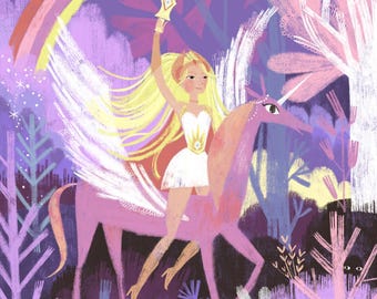 She-Ra Princess of Power 8x10 signed print