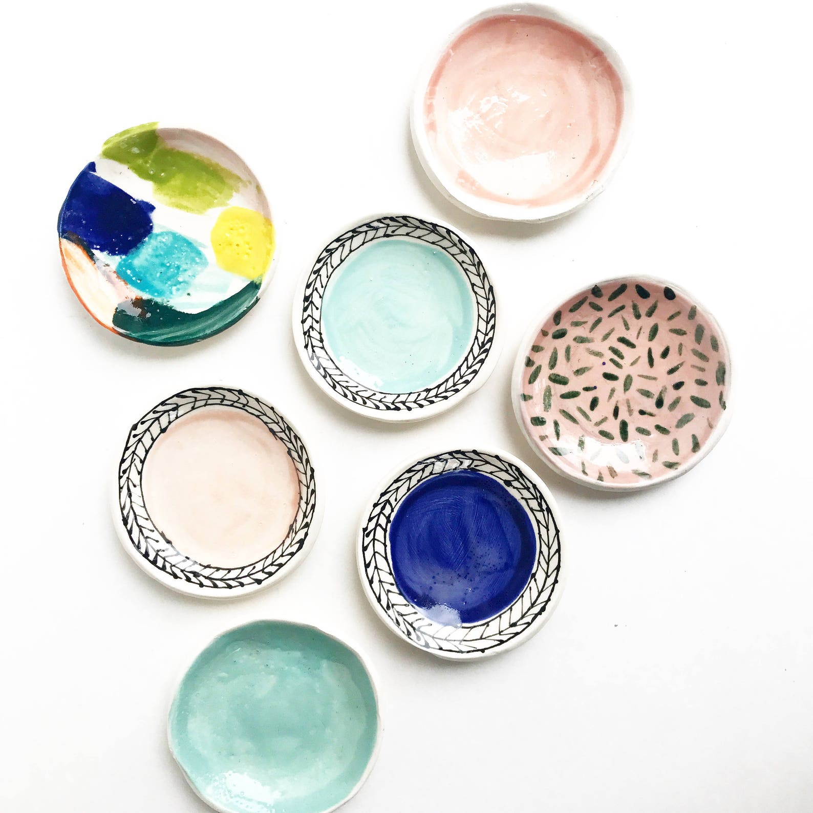 Ceramic Ring Dishes Handmade Etsy