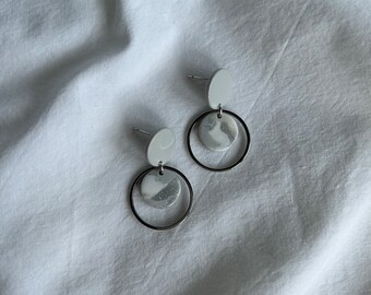 Handgefertigte Ohrringe aus Fimo