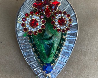 So… what’d You get?... a one of a kind Wearable Art pin by GregKevinDelaney,