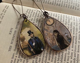 A Victorian Romance Neo-Victorian Statement Earrings Free Shipping