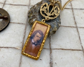 Rossetti Pendant Necklace Pre Raphaelite Jewelry Free Shipping