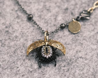 Collar SOULITE Love Bugs de oro