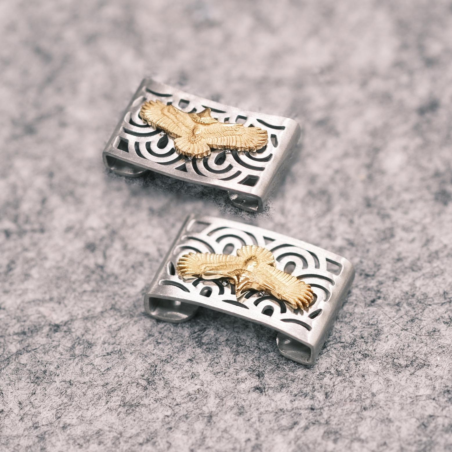 SOULITE Eagle Gold Clip - Etsy